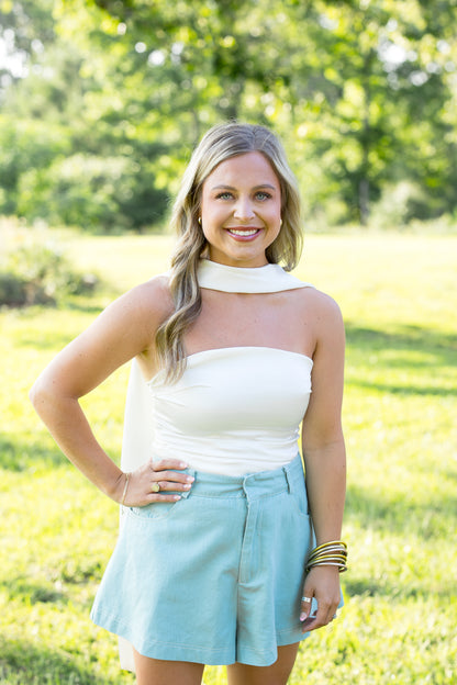 Sadie Scarf Top