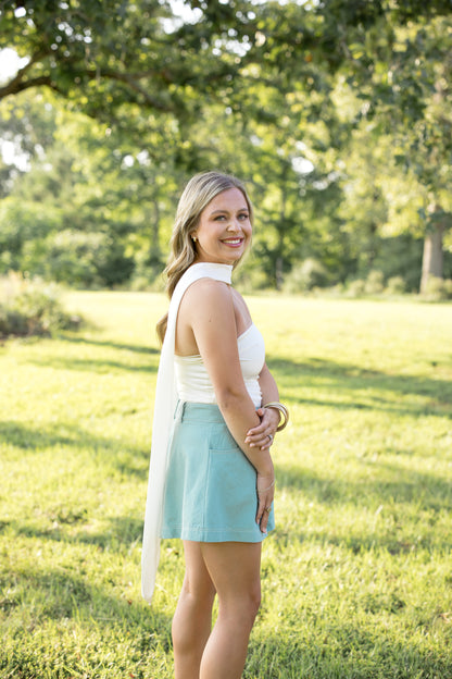 Sadie Scarf Top