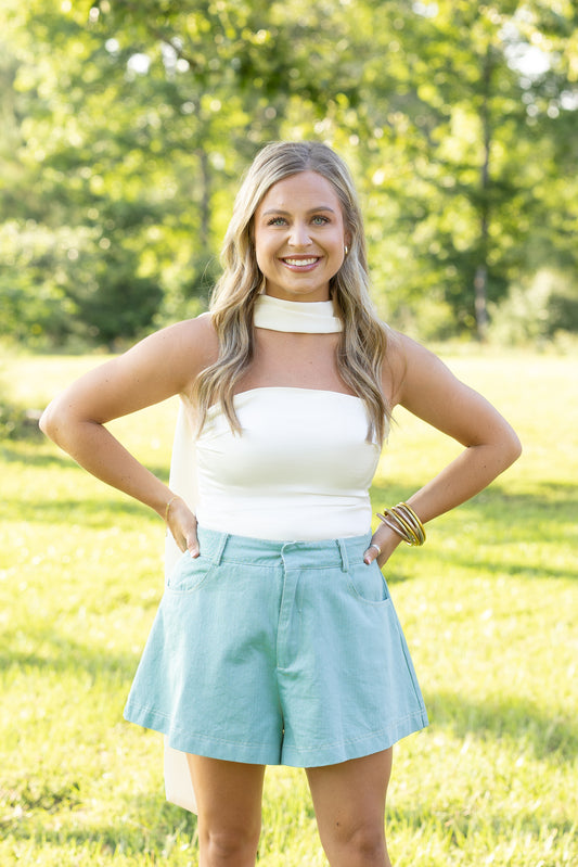 Sadie Scarf Top