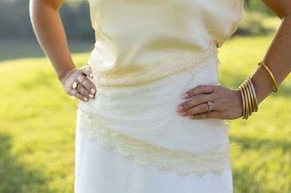Ashley Asymmetrical Top - Butter Yellow
