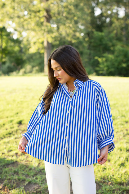 Galveston Button Up Top