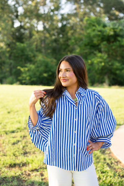 Galveston Button Up Top
