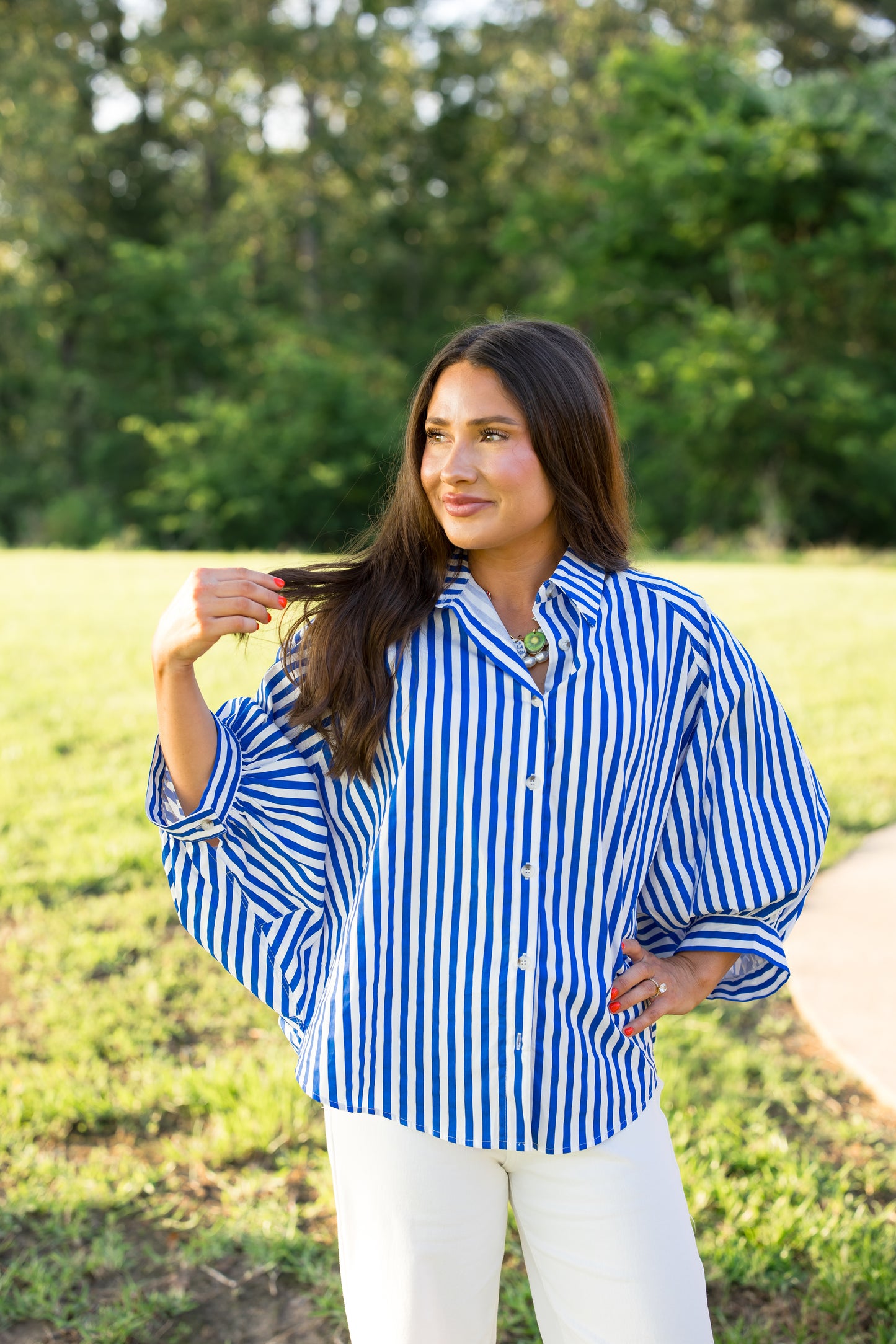 Galveston Button Up Top