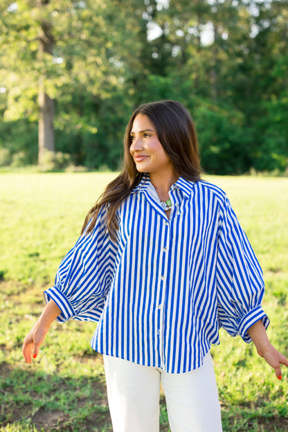 Galveston Button Up Top