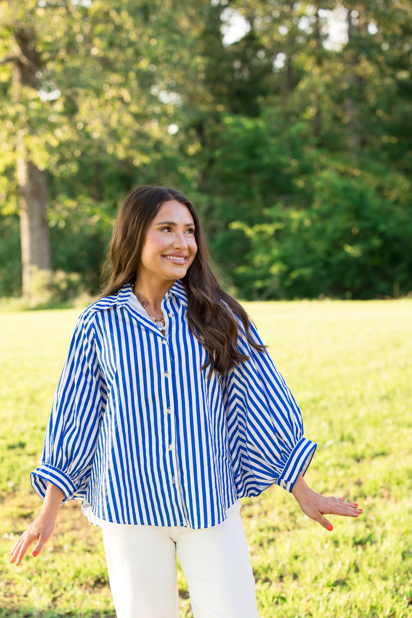 Galveston Button Up Top