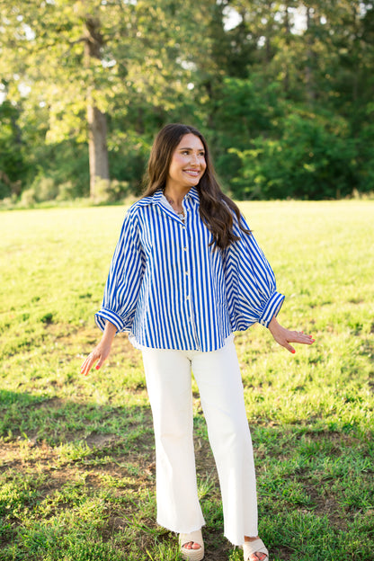 Galveston Button Up Top
