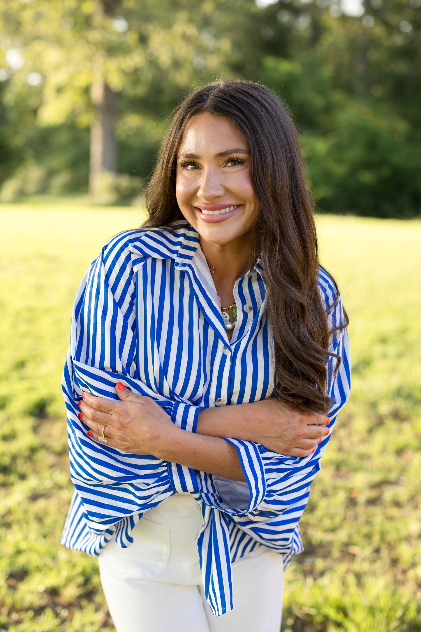 Galveston Button Up Top