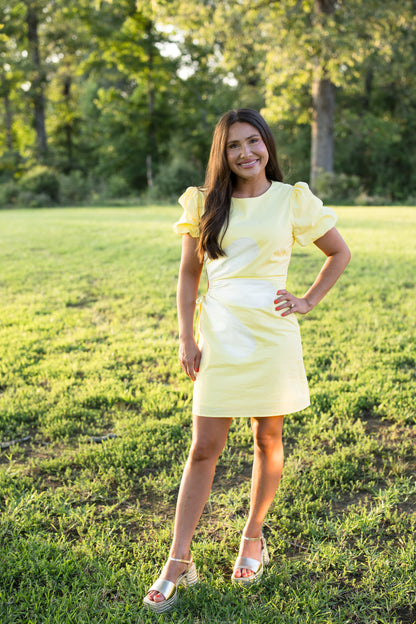 Linzy Lou Dress - Yellow
